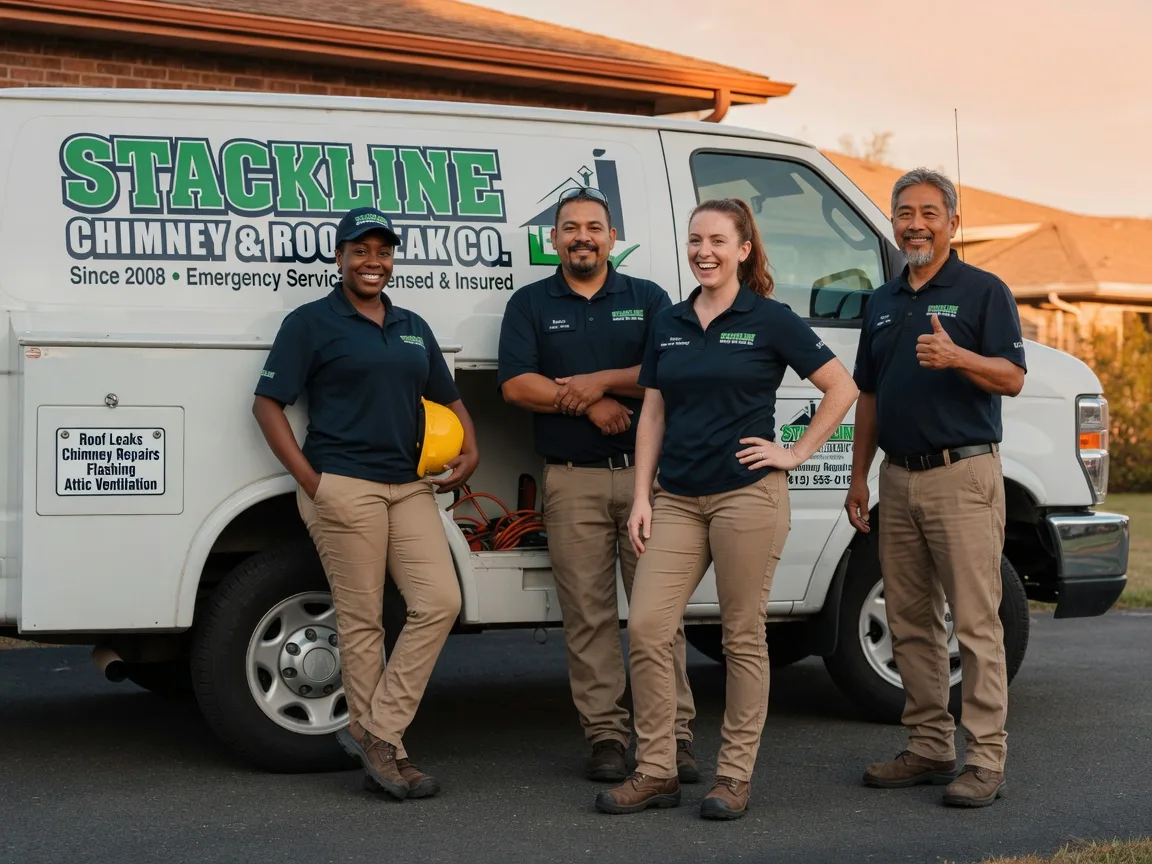 Chimney flashing repair company in Alton, KS